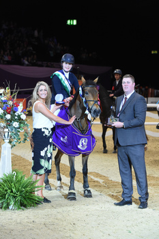  Aberdeenshire’s Nicole Lockhead Anderson wins The Stable Company HOYS 138cm Championship